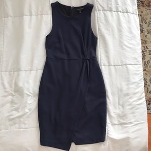 Navy blue sleeveless dress from Banana Republic